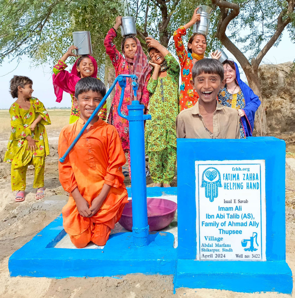 Sindh, Pakistan – Imam Ali Ibn Abi Talib (AS), Family of Ahmad Ally Thupsee – FZHH Water Well# 3422