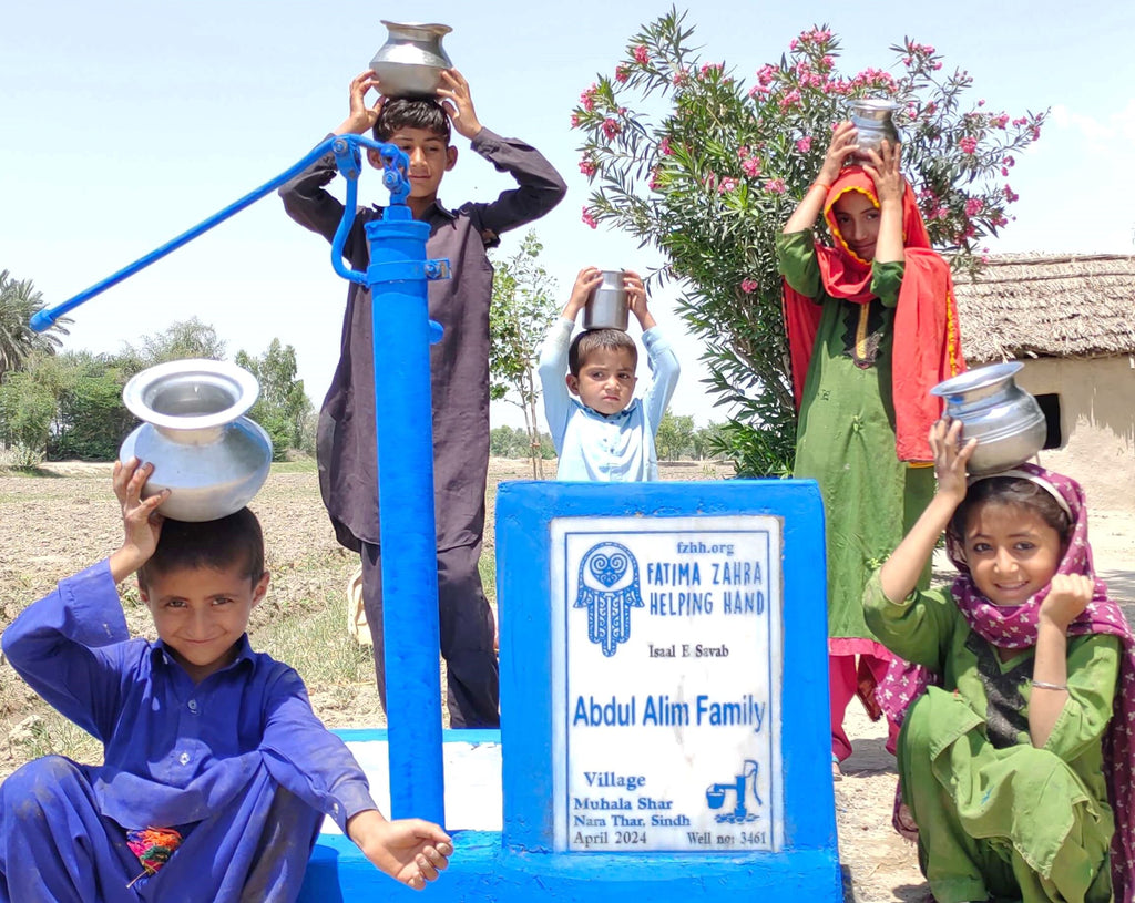 Sindh, Pakistan – Abdul Alim Family – FZHH Water Well# 3461