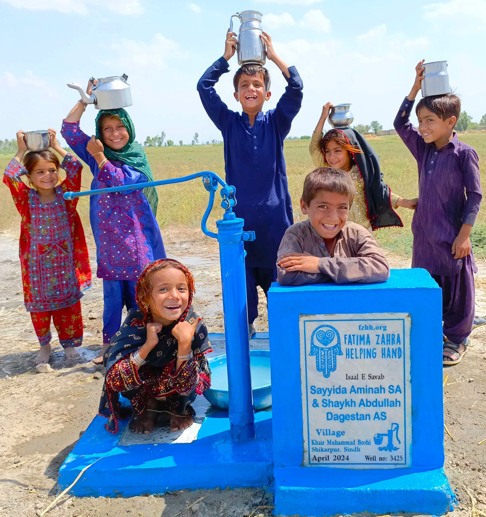 Sindh, Pakistan – Sayyida Aminah SA Shaykh Abdullah Dagestan AS – FZHH Water Well# 3425