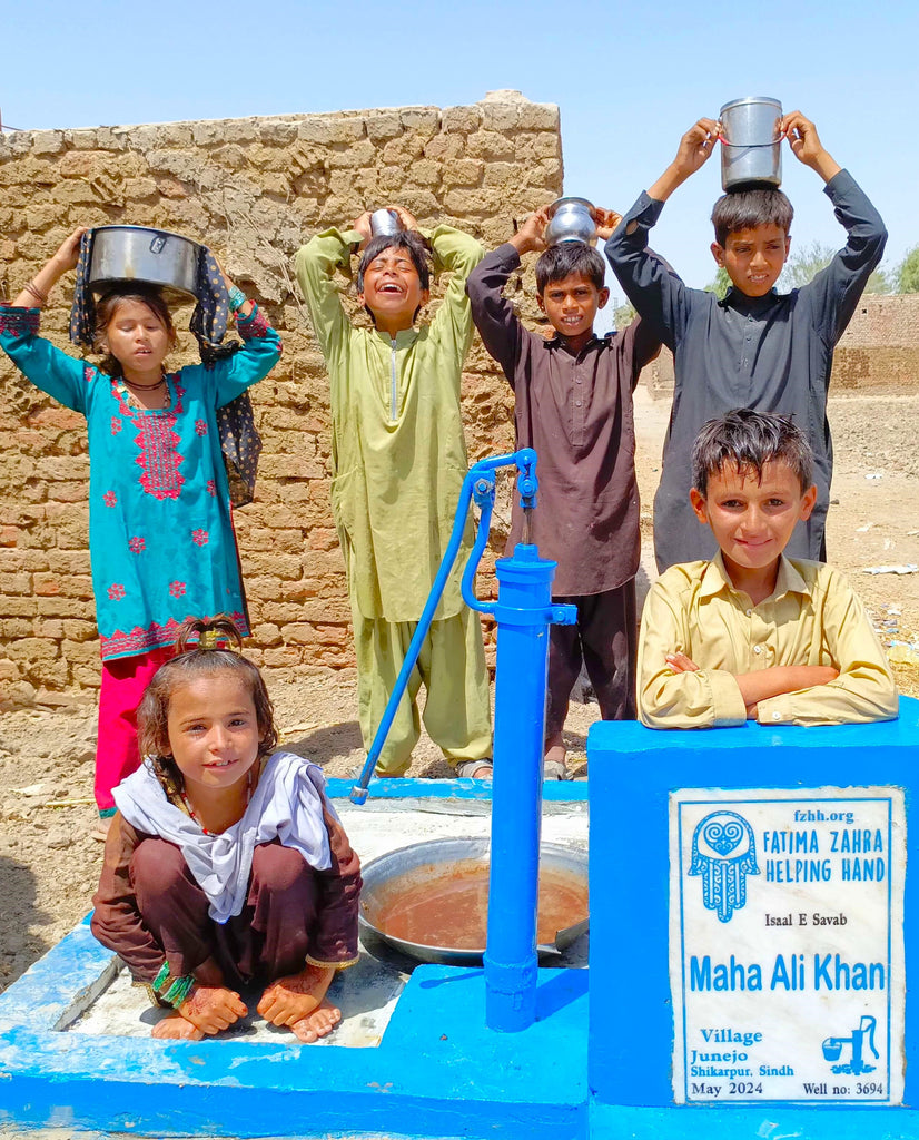Sindh, Pakistan – Maha Ali Khan – FZHH Water Well# 3694