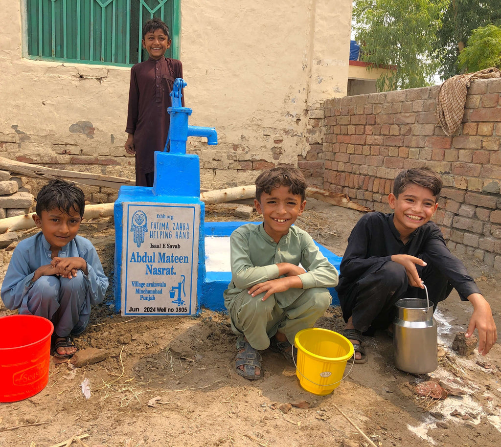 Punjab, Pakistan – Abdul Mateen Nasrat – FZHH Water Well# 3805