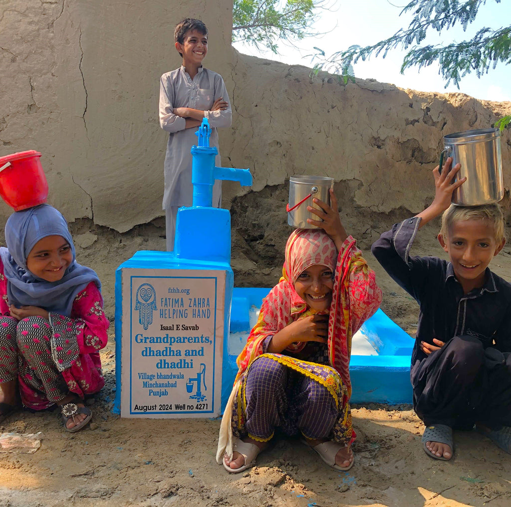 Punjab, Pakistan – Grandparents, dhadha and dhadhi – FZHH Water Well# 4271