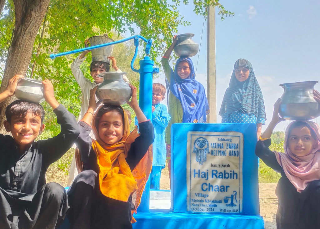 Sindh, Pakistan – Haj Rabih Chaar – FZHH Water Well# 4445