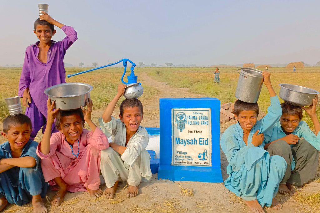 Sindh, Pakistan – Maysah Eid – FZHH Water Well# 4700