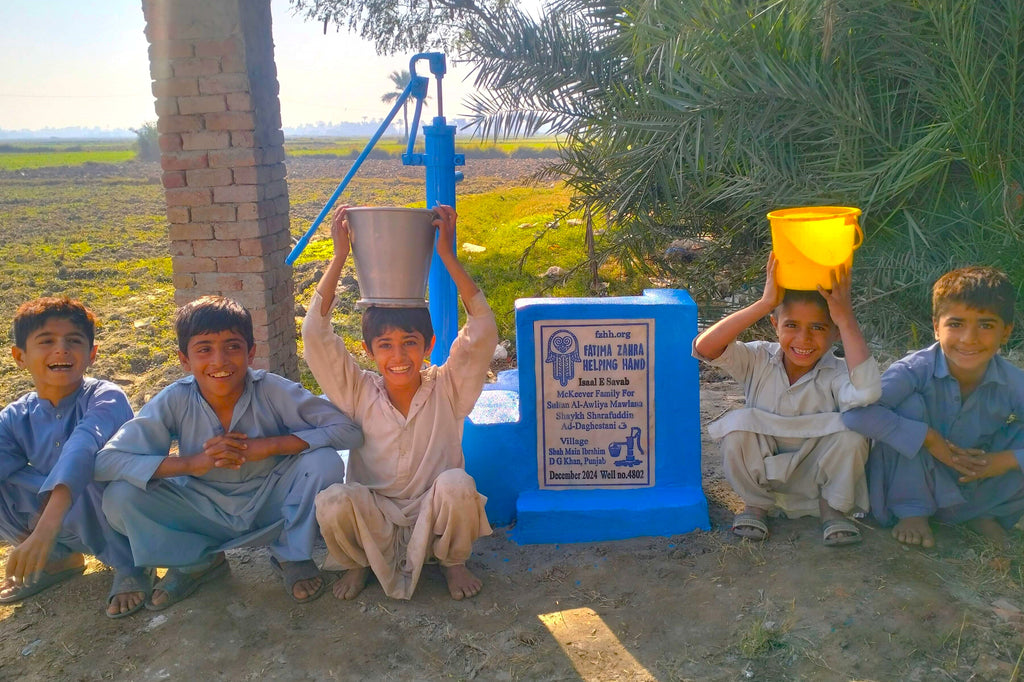 Punjab, Pakistan – McKeever Family for Sultan al-Awliya Mawlana Shaykh Sharafuddin ad-Daghestani ق – FZHH Water Well# 4802