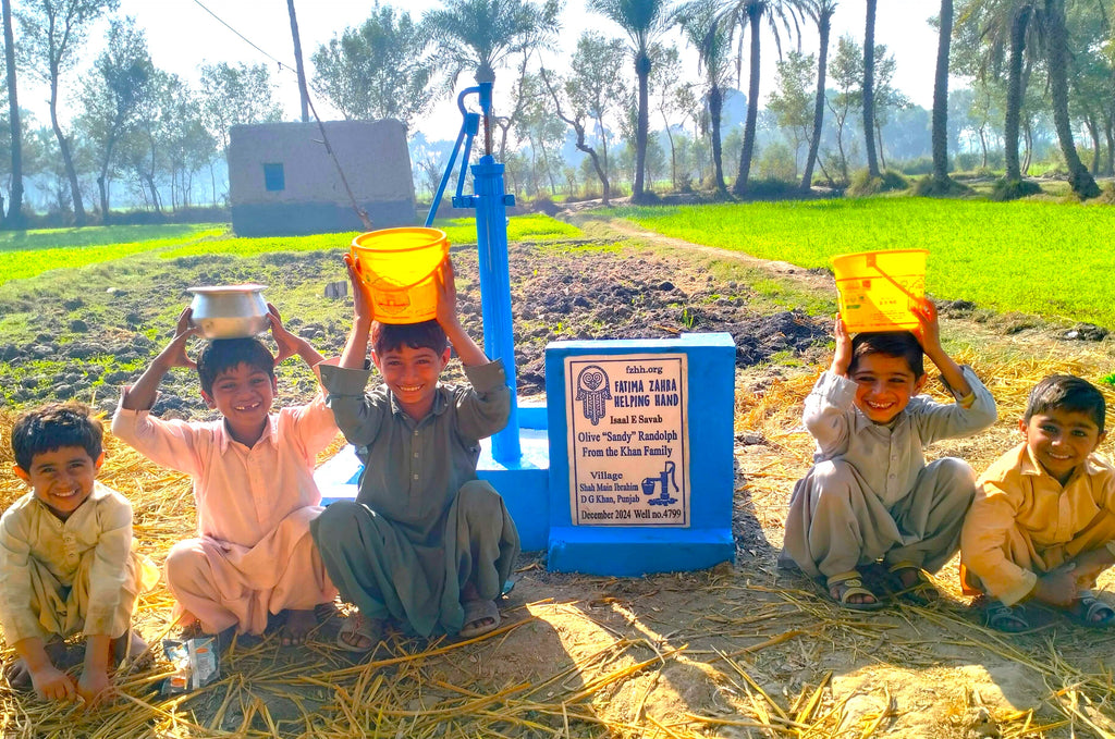 Punjab, Pakistan – Olive “Sandy” Randolph from the Khan family – FZHH Water Well# 4799