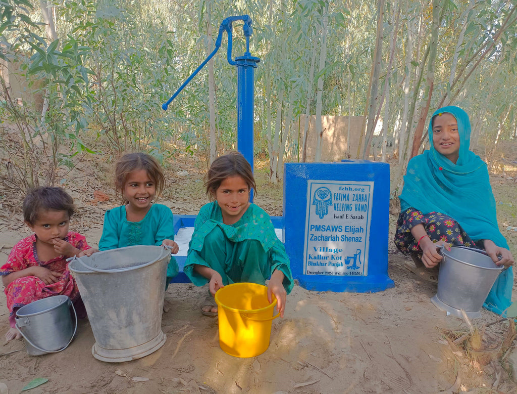 Punjab, Pakistan – PMSAWS Elijah Zachariah Shenaz – FZHH Water Well# 4820