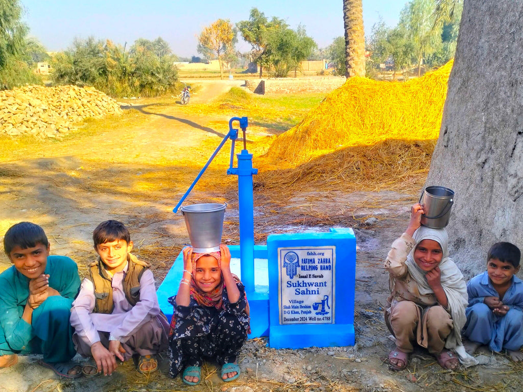 Punjab, Pakistan – Sukhwant Sahni – FZHH Water Well# 4788