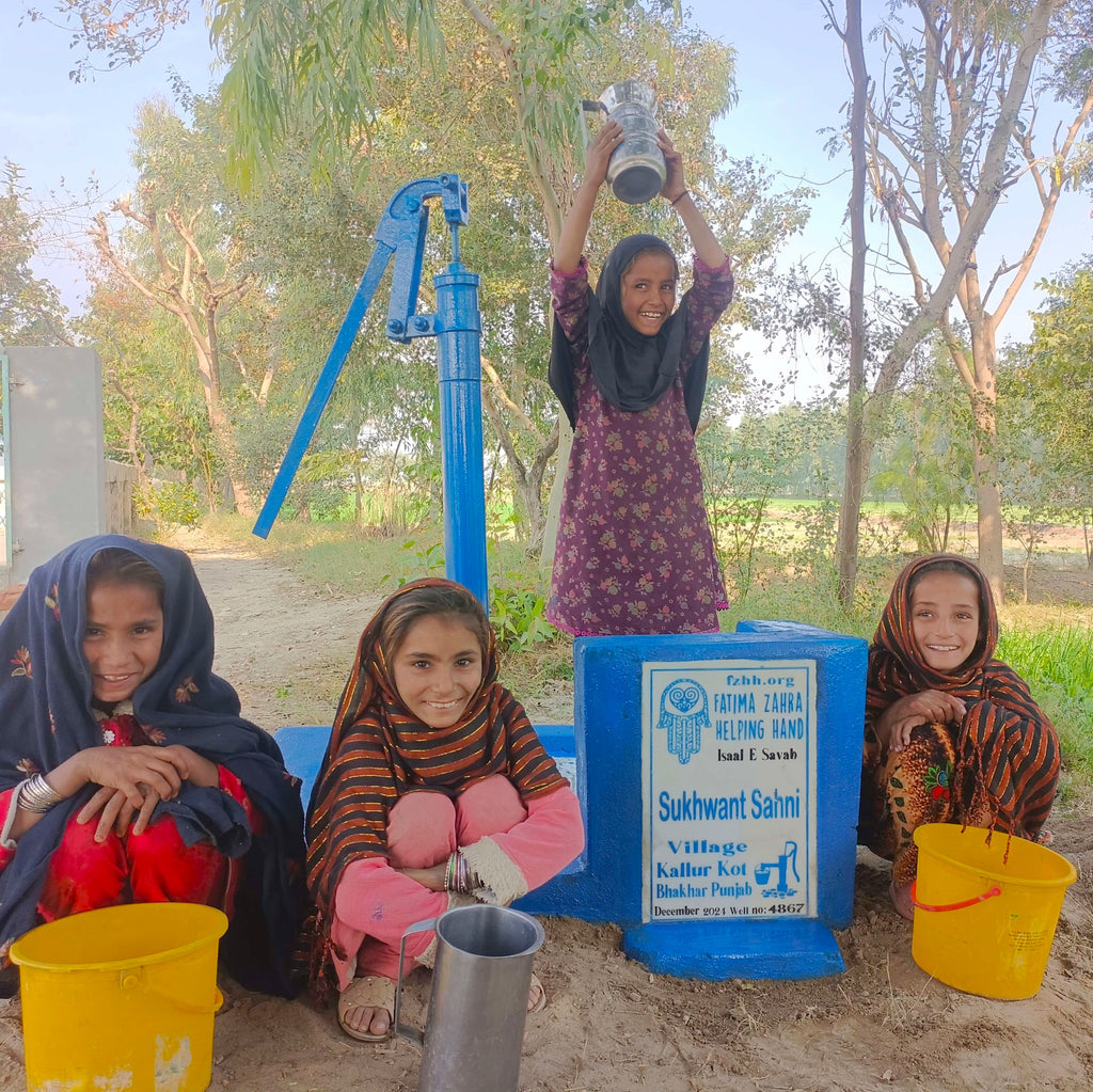 Punjab, Pakistan – Sukhwant Sahni – FZHH Water Well# 4867 Order no. 51882