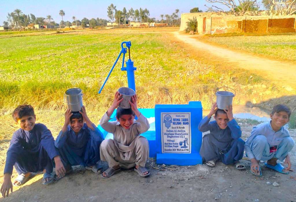 Punjab, Pakistan – Sultan Al Awliya Mawlana Sharafuddin Daghestani (Q.) – FZHH Water Well# 4790