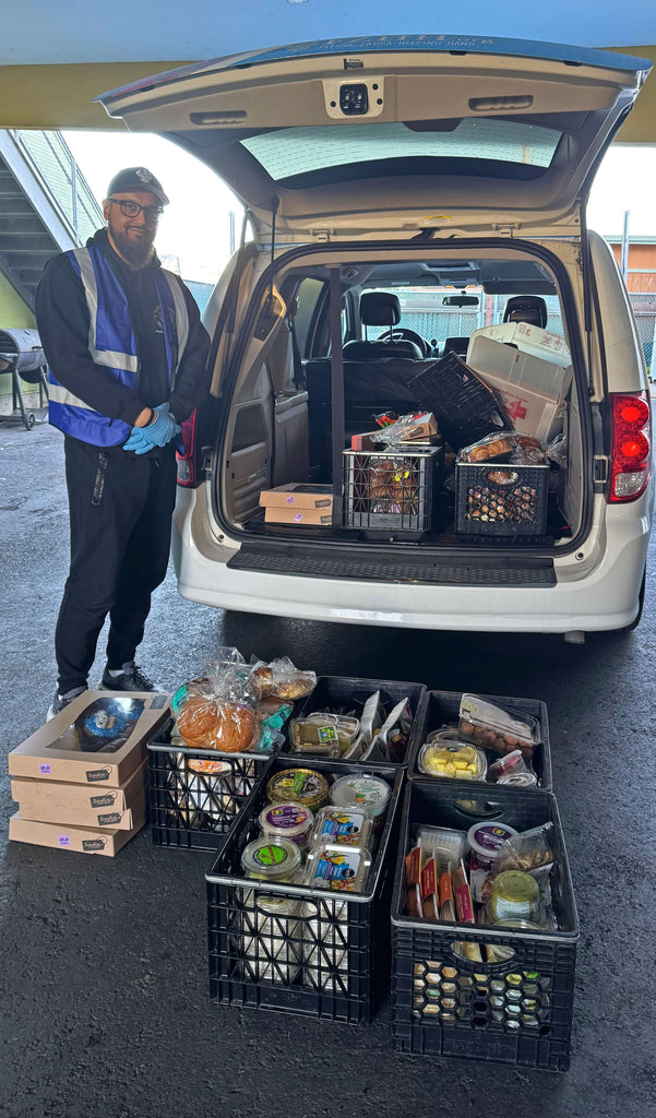Oakland, California - Participating in Mobile Food Rescue Program by Rescuing & Distributing 400+ lbs. of Essential Groceries to Local Community's Homeless Encampments
