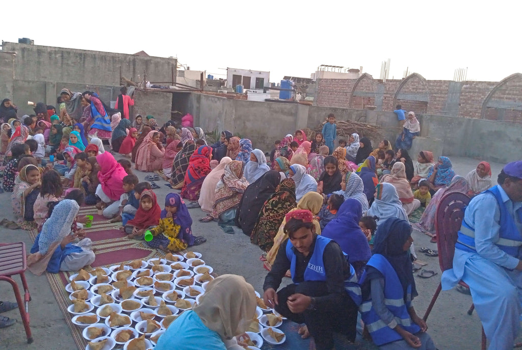 Lahore, Pakistan - Ramadan Day 27 - Participating in Our Month of Ramadan Appeal Program by Serving Blessed Iftar & Hot Meals with Cold Drinks to 150+ Less Privileged Children & Women
