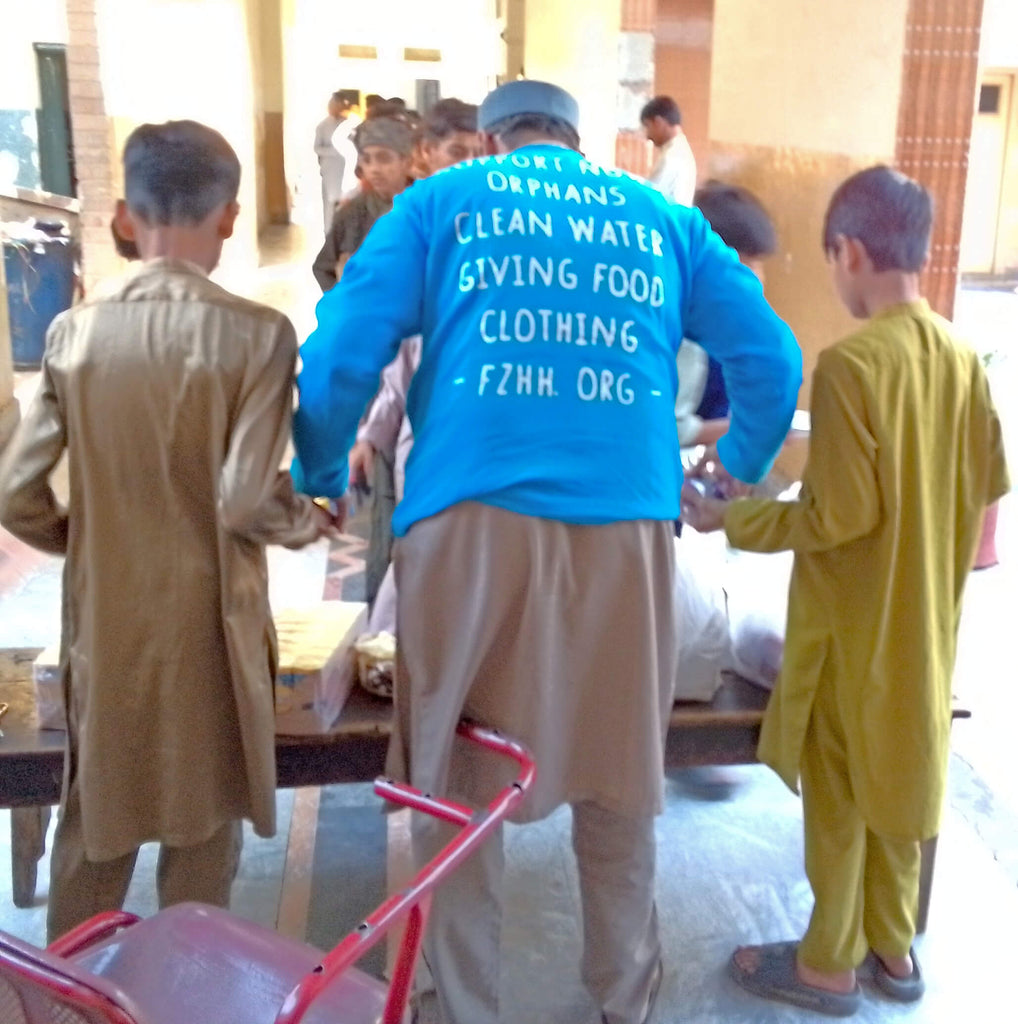 Faisalabad, Pakistan - Eid-ul-Fitr Celebration Day 1 - Participating in Our Month of Ramadan Appeal Program & Orphan Support Programs by Distributing Blessed Goodie Bags Filled with Biscuits, Cakes, Chocolates, Candies & Juices to 120+ Beloved Orphans