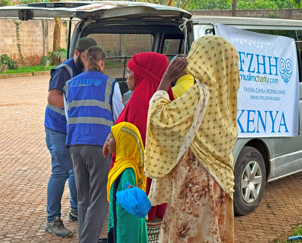 Nairobi, Kenya - Participating in Holy Qurbani Program & Mobile Food Rescue Program by Processing, Packaging & Distributing Over 650+ lbs. of Holy Qurbani Meat from 39+ Holy Qurbans to Local Community's 350+ Less Privileged People