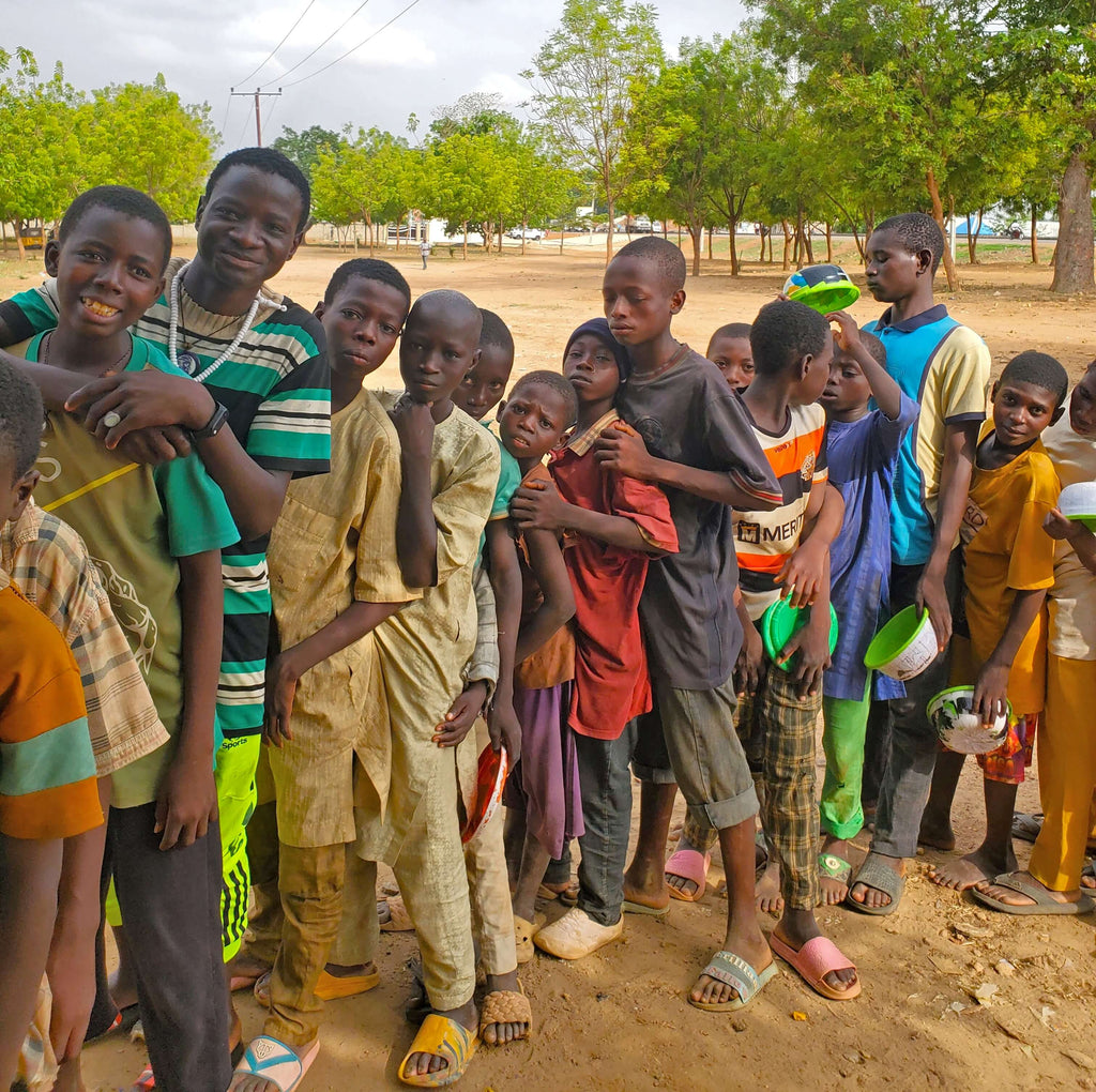 Nassarawa, Nigeria - Participating in Orphan Support Program & Mobile Food Rescue Program by Serving Hot Breakfast Meals to 45+ Beloved Orphans & Less Privileged Children