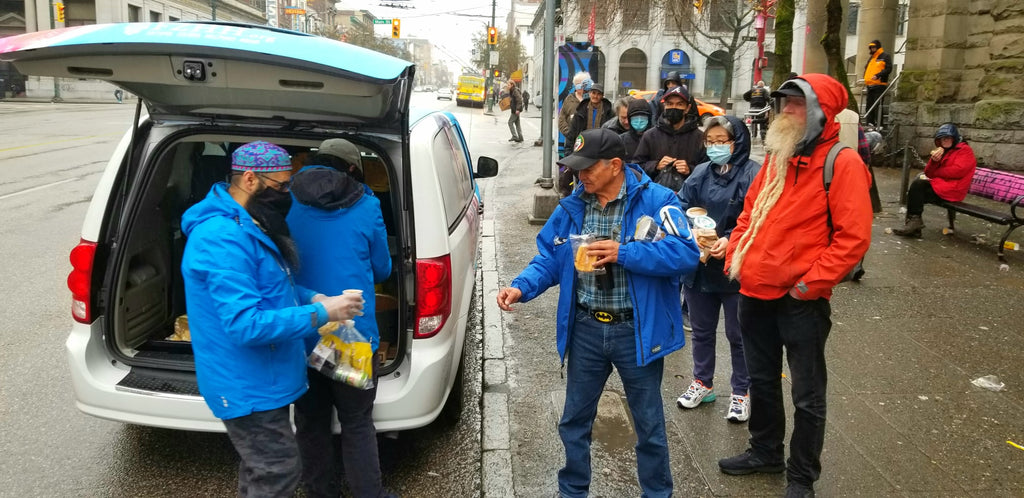 Distributing 165+ Lunch Bags & Warm Soups with Sandwiches to Homeless & Less Privileged People – CAN