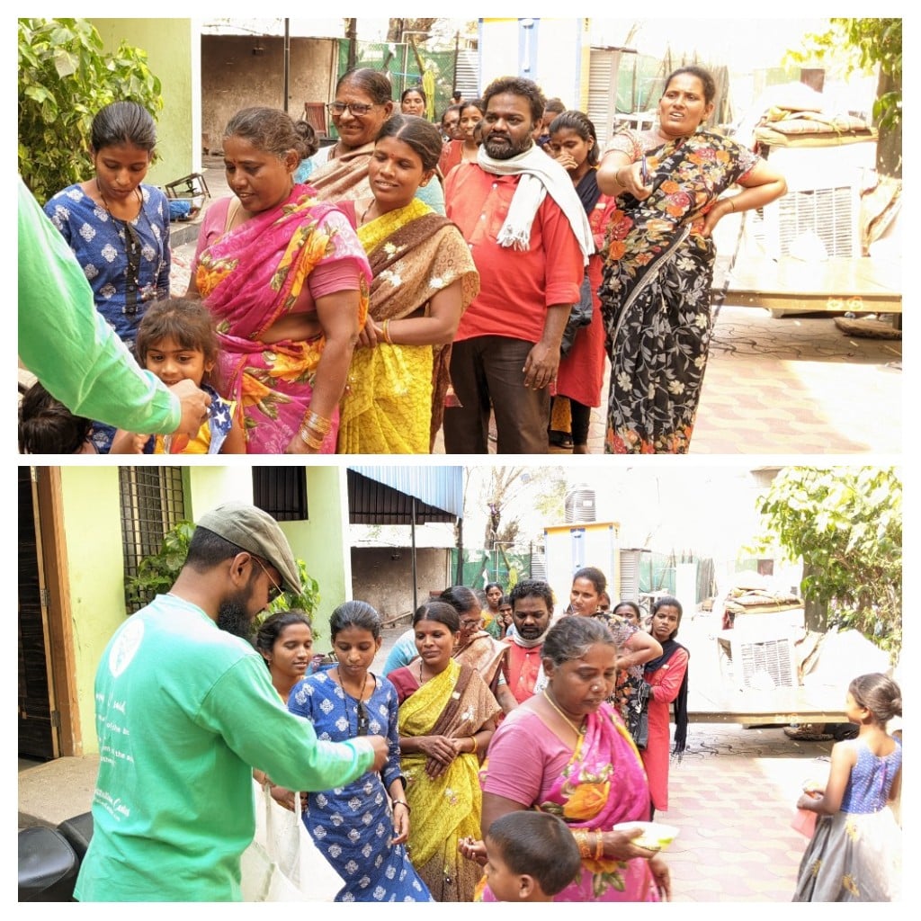 Honoring Blessed URS Mubarak of Sayyiditina Bibi Khadija (AS) by Distributing Food for Ramadan Food Program - IND