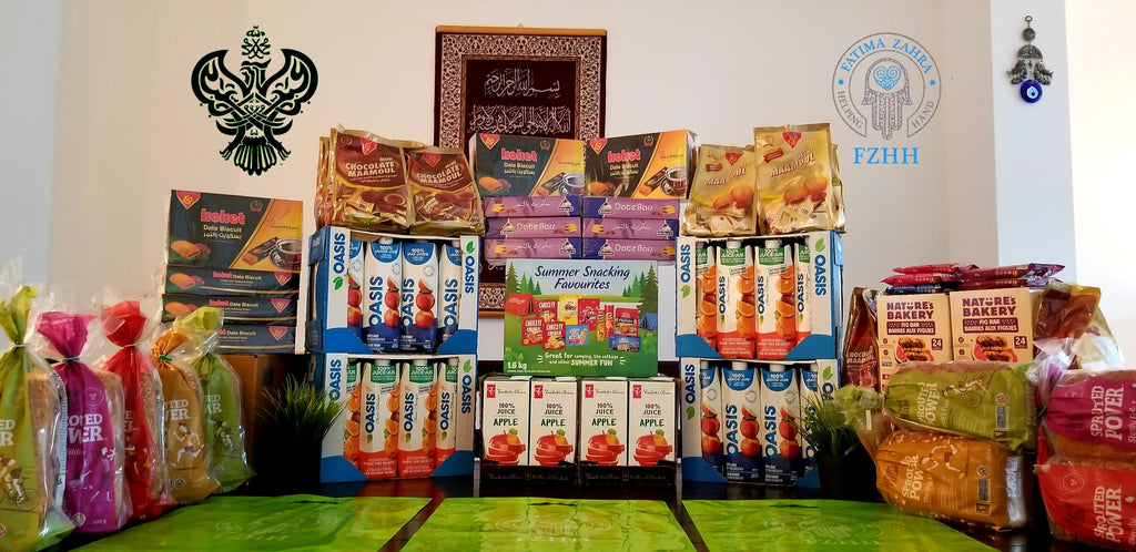 Preparing Eid Hampers for Less Privileged & Refugee Families - CAN