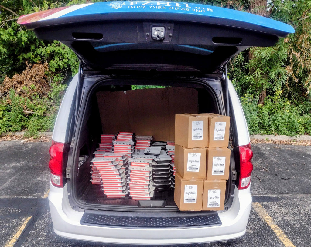 Chicago, Illinois - Honoring the Holy Shahadat (Witnessing) of Amer l-Mumineen Sayyidina Umar al-Farouq ع & Holy Wiladat (Birthday) of Mawlana Khas Muhammad Shirwani ق ع by Rescuing 600+ Prepared Meals for Community's Hunger Needs