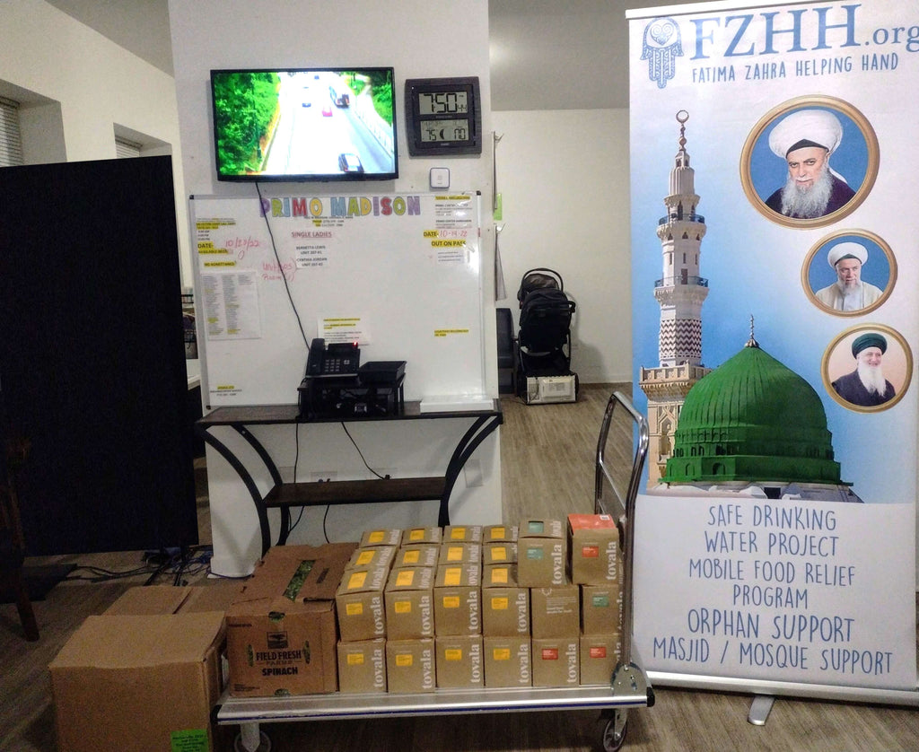 Chicago, Illinois - Honoring Last Friday of the Holy Month of Rabi’ul Awwal by Rescuing & Distributing 150+ Partially Prepared Meals & Fresh Vegetables to Local Community's Homeless Shelters