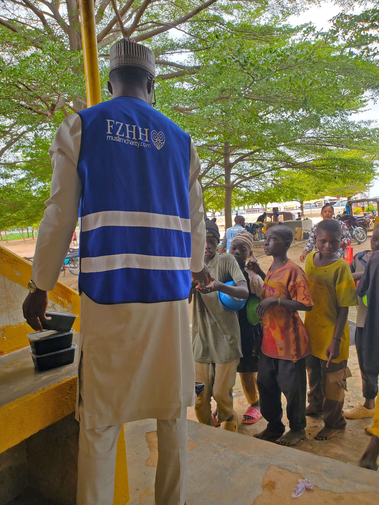 Nassarawa, Nigeria - Participating in Orphan Support Program & Mobile Food Rescue Program by Preparing, Packaging & Distributing Hot Homemade Meals to 32+ Beloved Orphans & Less Privileged Children