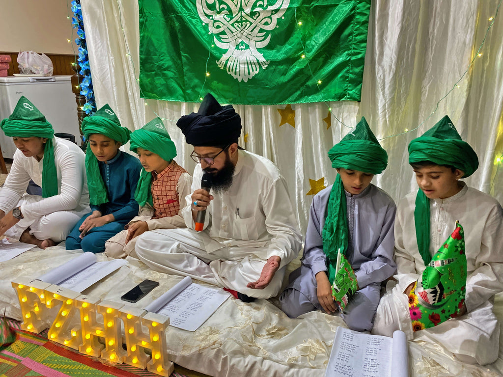 Lahore, Pakistan - Participating in Orphan Support & Mawlid Support Programs by Celebrating ZikrAllah & Mawlid an Nabi ﷺ, Serving Hot Meals with Blessed Cake & Distributing Gifts to Beloved Orphans at Local Community's Orphanage