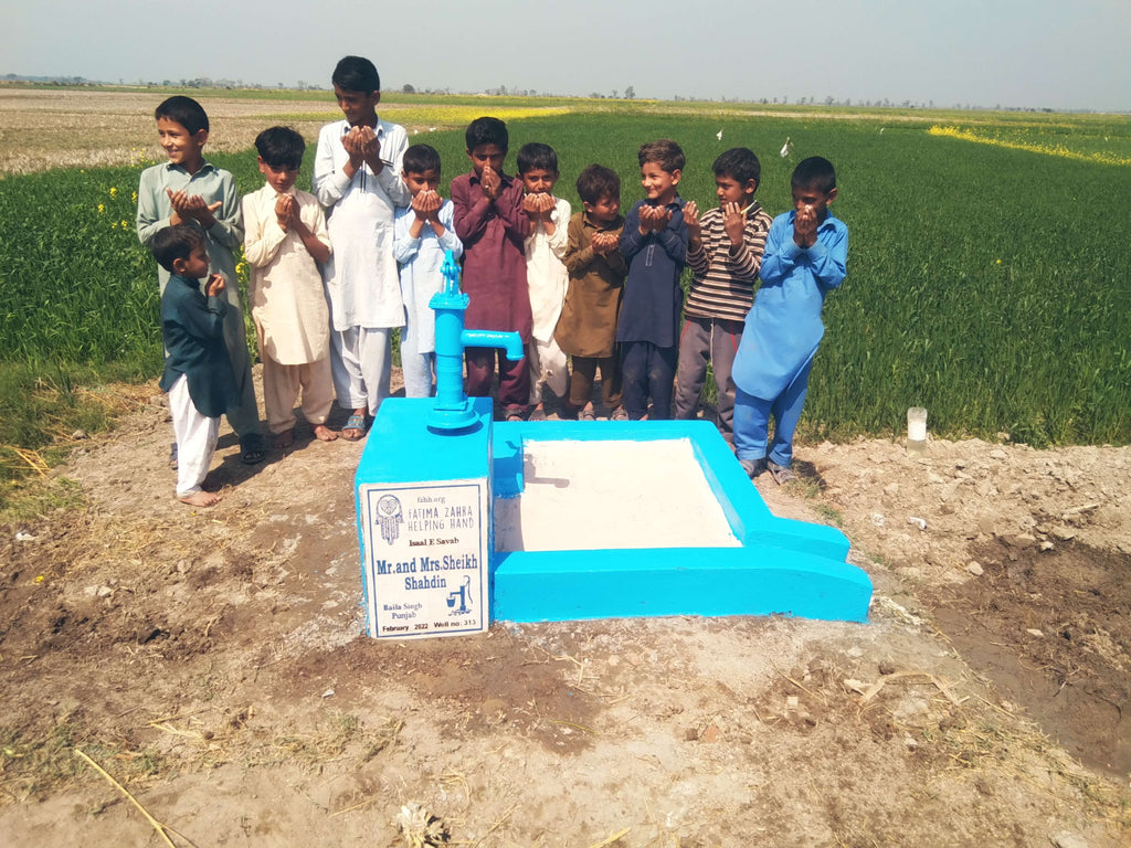 Mr. and Mrs. Sheikh Shahdin – FZHH Water Well# 313 – PK