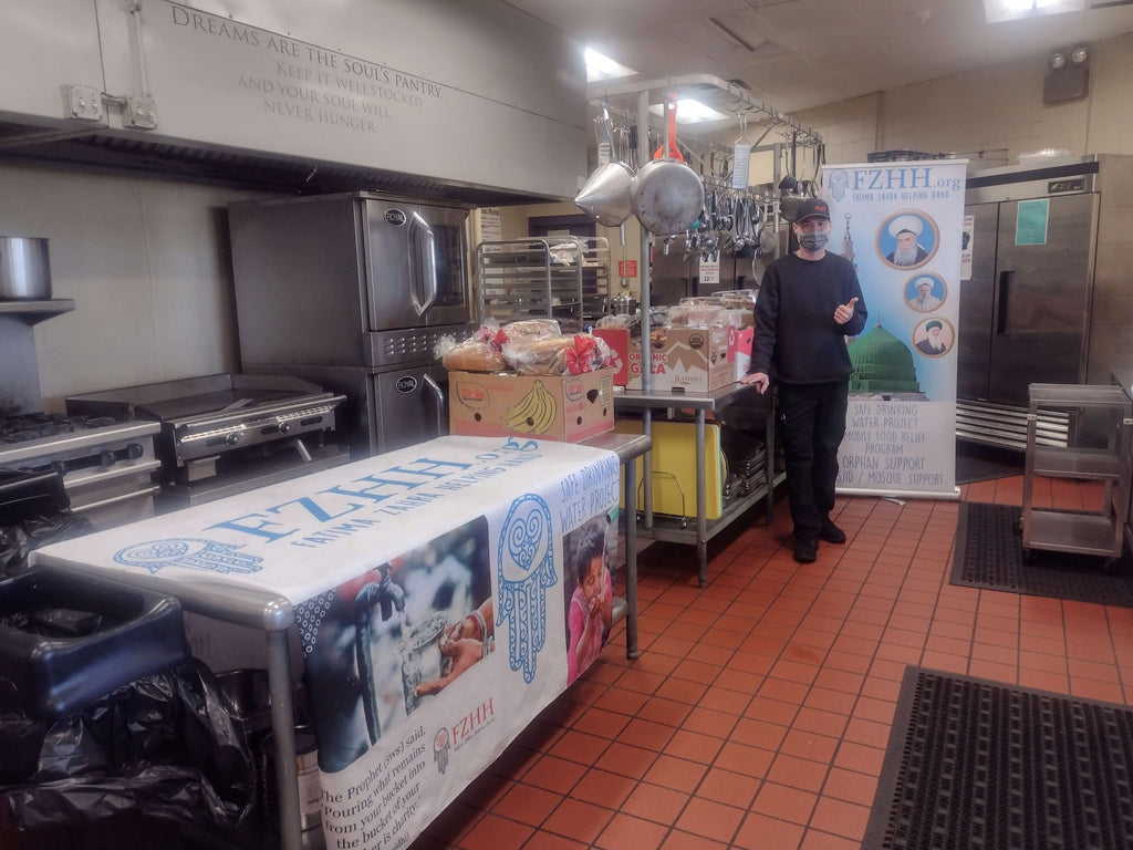 Honoring Wiladats of Imam Hussain (AS), Imam Abbas (AS) & Imam Zainul Abideen (AS) by Distributing Surplus Fresh Produce & Bakery Items at Community’s Homeless Shelter – CHI