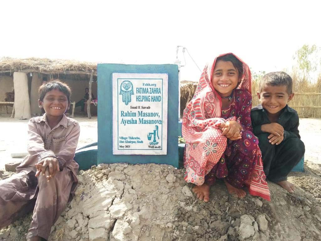 Rahim Masanov & Ayesha Masanova – FZHH Water Well# 45 – PK