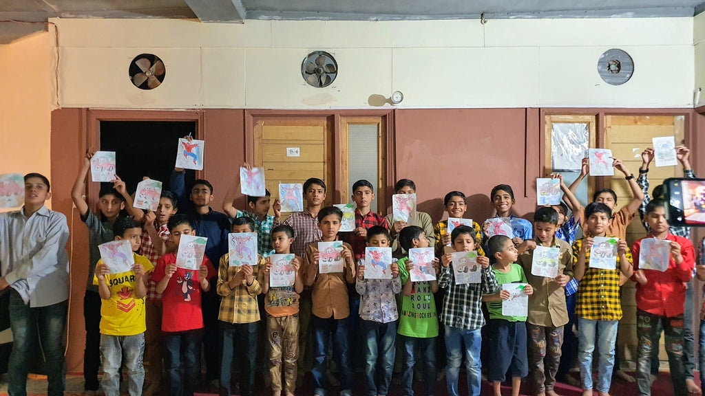 Honoring URS of Beloved Sayyidina Hamza (AS) by Spending the Day with Beloved Orphans Distributing Educational Gifts & Serving Pizza for Blessed Lunch - PK