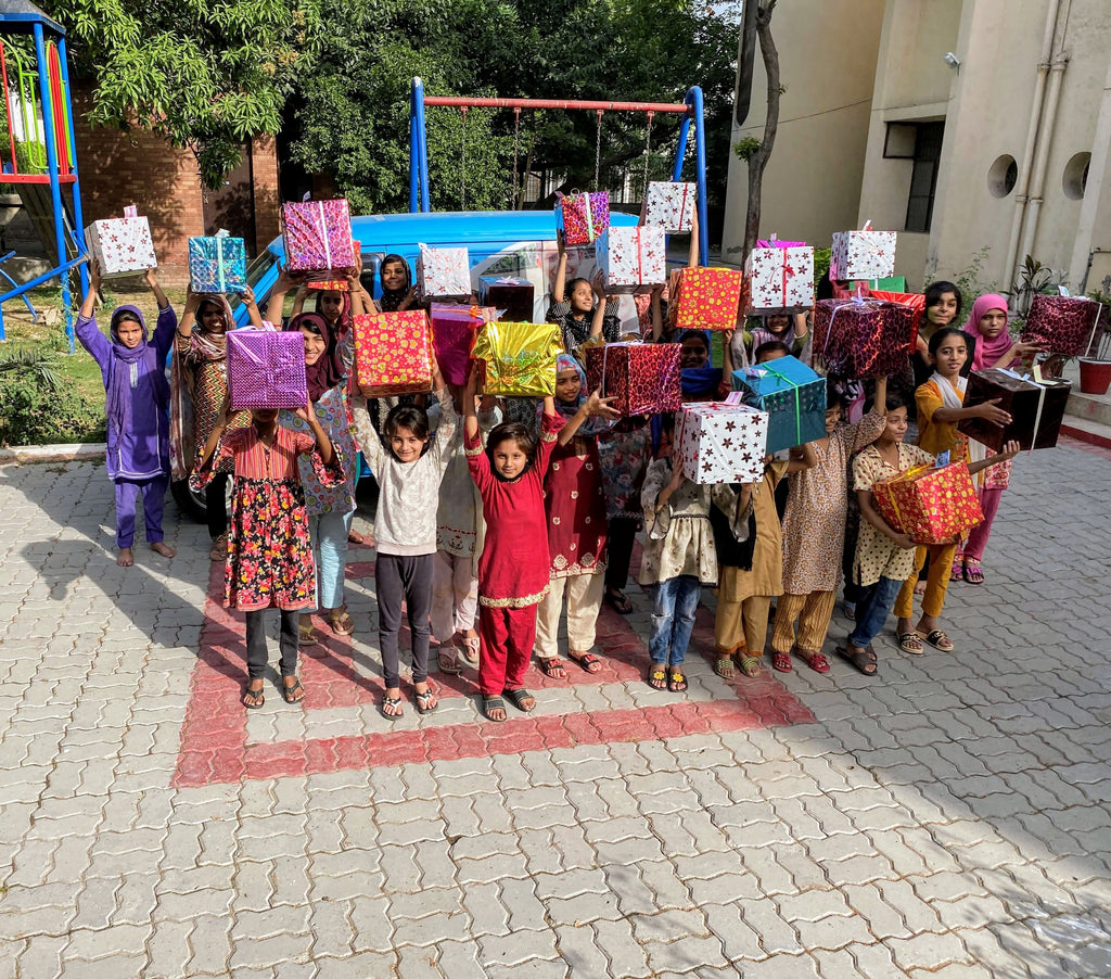 Honoring Eidul Fitr by Distributing Eid Clothes & Shoes to Beloved Orphans at 3 Orphanages - PK