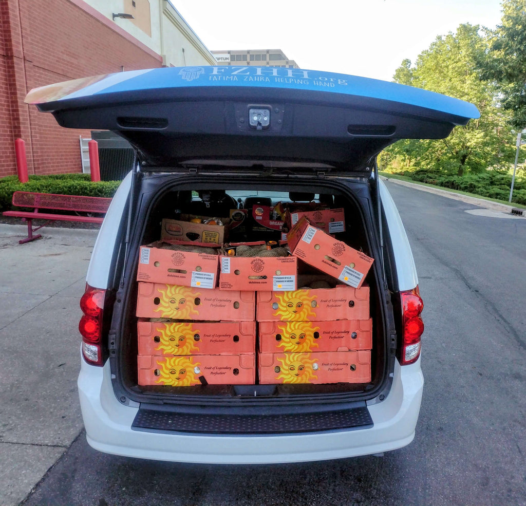 Honoring Wiladat/Birthday of Beloved Shaykh Nurjan Mirahmadi & URS/Union of Mawlana Shaykh Ali ar-Ramitani ق ع by Rescuing Fresh Fruits & Vegetables for Community's Hunger Needs - CHI