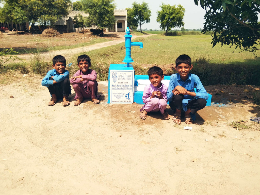 Punjab, Pakistan – Shayk Sayed bin Ahmed bin AbdelRahman Khalil, Al-Husainy – FZHH Water Well# 851