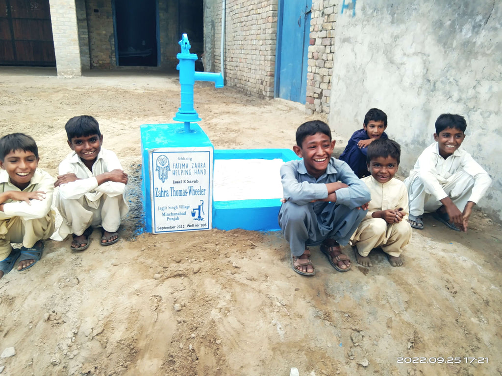 Punjab, Pakistan – Zahra Thomas-Wheeler – FZHH Water Well# 896