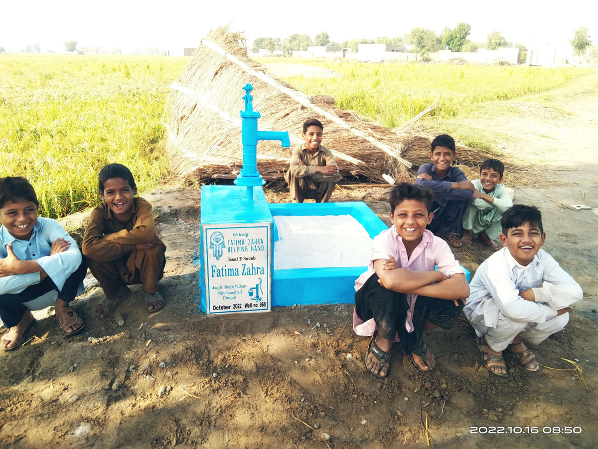 Punjab, Pakistan – Fatima Zahra – FZHH Water Well# 960– USA FZHH ...