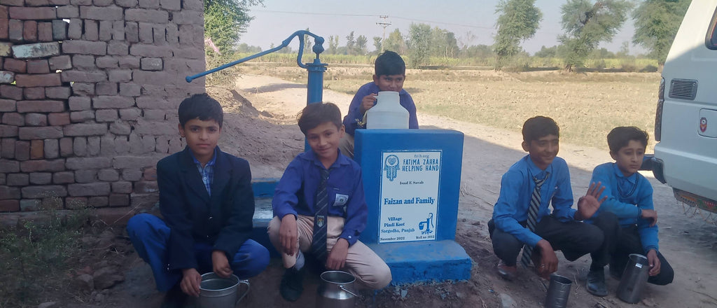 Punjab, Pakistan – Faizan and Family – FZHH Water Well# 1012