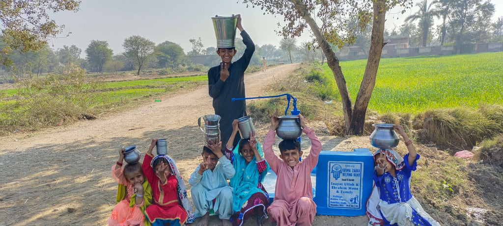 Sindh, Pakistan – Inayat ullah and Ebrahim Musa & Family – FZHH Water Well# 1103
