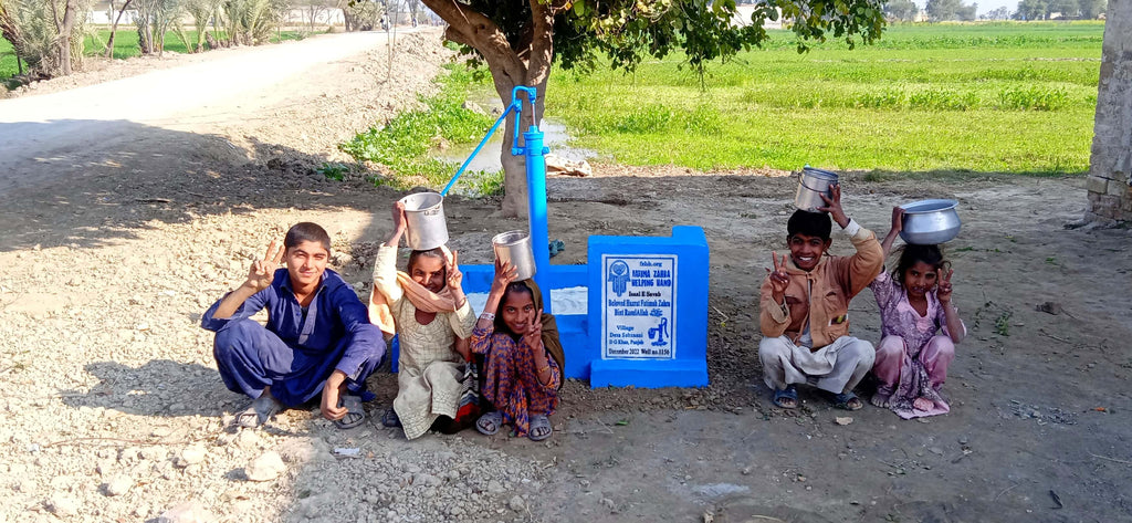 Punjab, Pakistan – Beloved Hazrat Fatimah Zahra bint RasulAllah ﷺ – FZHH Water Well# 1156