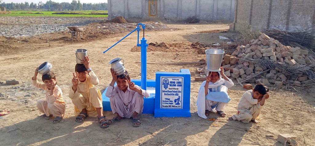 Punjab, Pakistan – Beloved Hazrat Fatimah Zahra bint RasulAllah ﷺ – FZHH Water Well# 1151