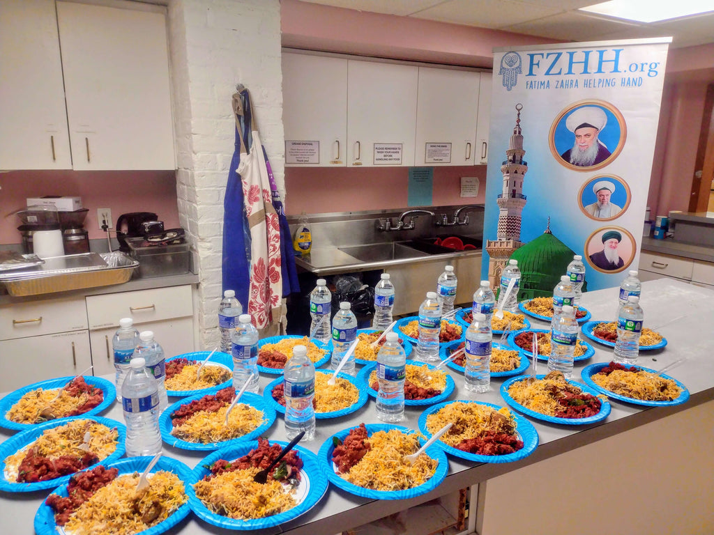 Chicago, Illinois - Participating in Mobile Food Rescue Program by Serving 24+ Hot Meals with Water at Local Community's Homeless Shelter