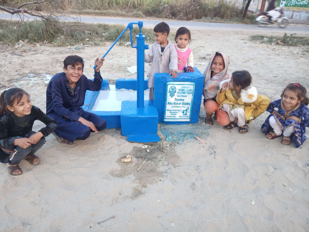 Sindh, Pakistan – Syedna Abu Bakar Siddiq Razitallahanho – FZHH Water Well# 1167