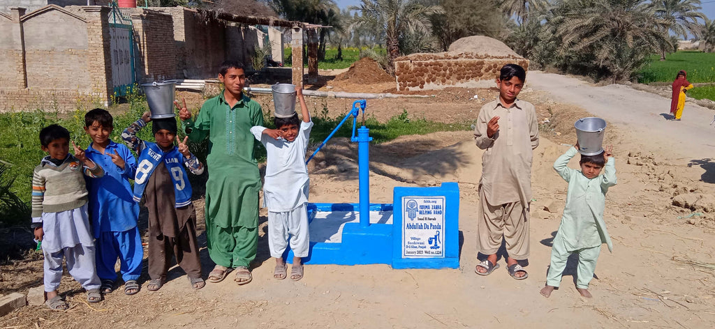 Punjab, Pakistan – Abdullah Da Panda – FZHH Water Well# 1224