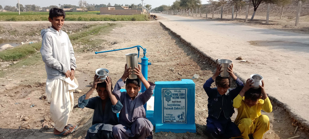 Sindh, Pakistan – Sayyidatina Fatimah Zahra (A.S) – FZHH Water Well# 1210