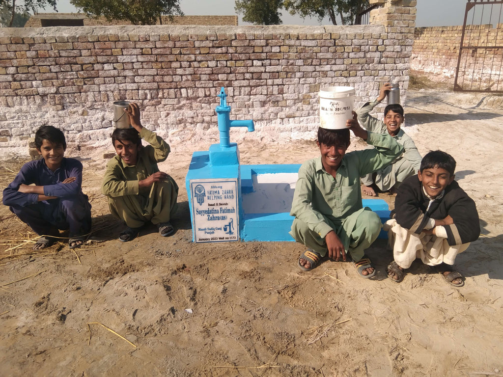 Punjab, Pakistan – Sayyedatina Fatimah Zahra (as) – FZHH Water Well# 1173