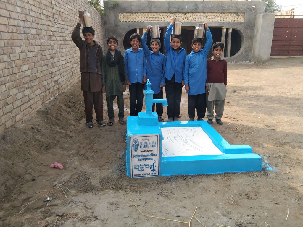 Punjab, Pakistan – Beebee Seereene Banu Mullungmeeah – FZHH Water Well# 1243