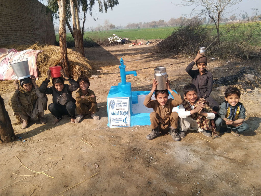 Punjab, Pakistan – Abdul Majid – FZHH Water Well# 1252