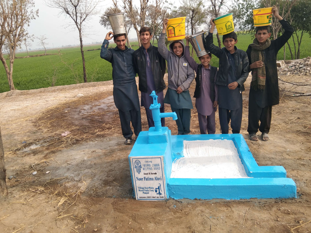 Punjab, Pakistan – Noor Fatima Alavi – FZHH Water Well# 1245