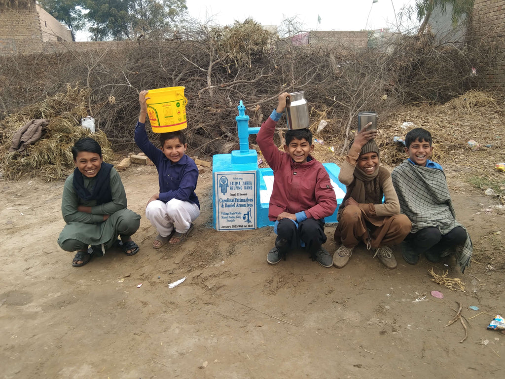 Punjab, Pakistan – Carolina (Fatima) Ives & Daniel Arnon Ives – FZHH Water Well# 1241