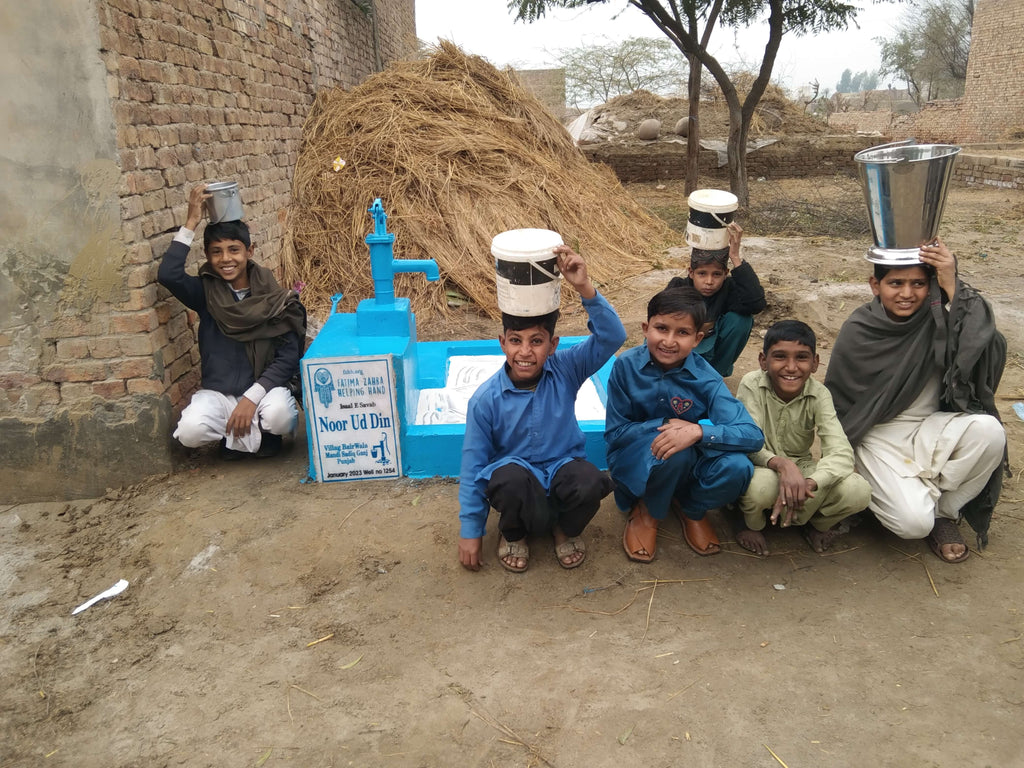 Punjab, Pakistan – Noor Ud  Din – FZHH Water Well# 1254