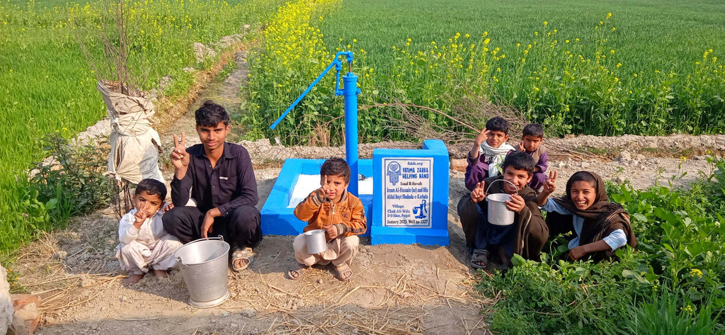 Punjab, Pakistan – Imam Al-Hussain(as) and his Ahlul bayt Shuhada-e-Karbala – FZHH Water Well# 1227